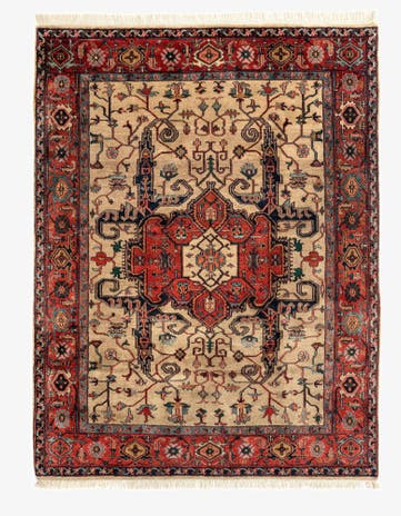 7' 11 x 10' 2 Azery Sherein Wool Rug