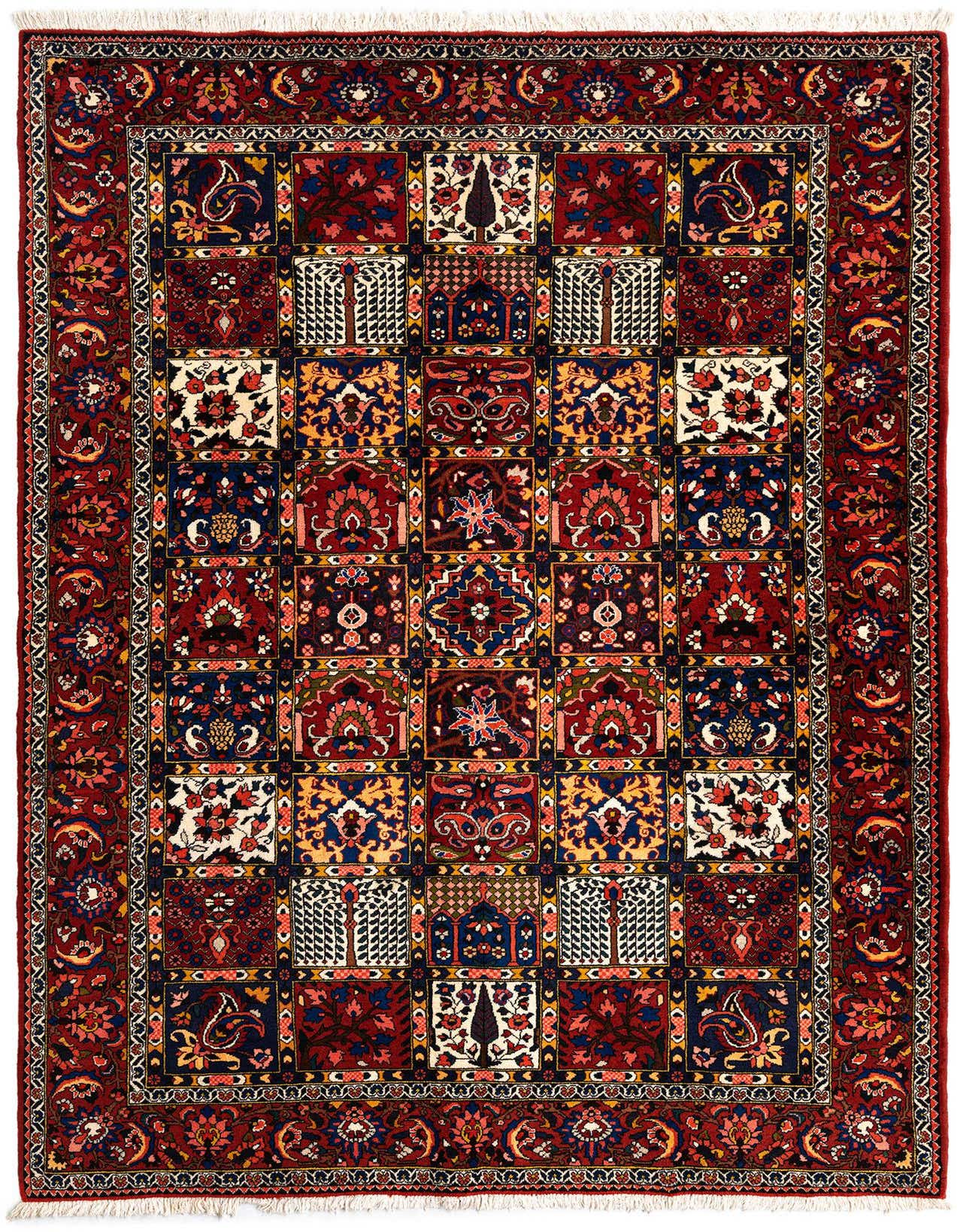 6' 8 x 9' 11 Bachtiar Wool Rug