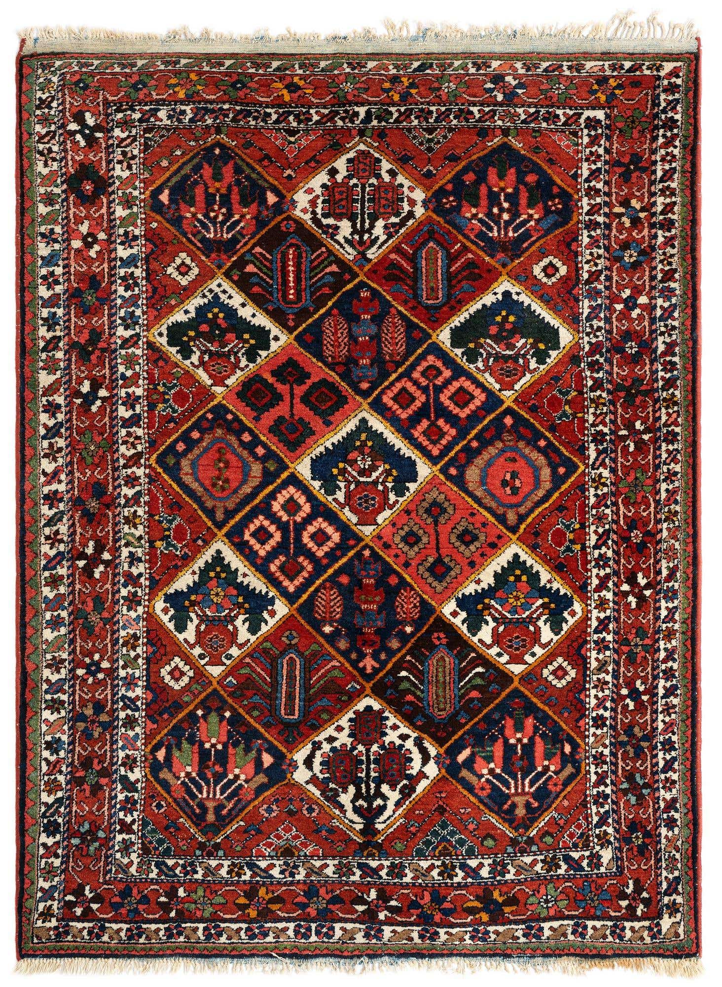 5' 2 x 6' 7 Bachtiar Wool Rug