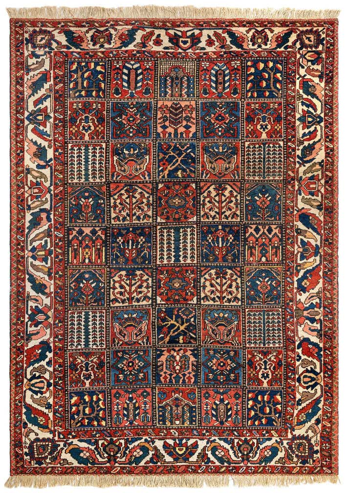 6' 9 x 10' 1 Bachtiar Wool Rug