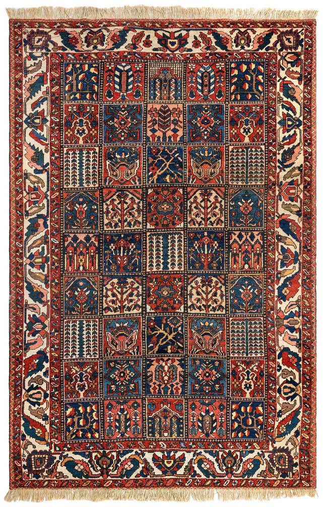 6' 9 x 10' 1 Bachtiar Wool Rug