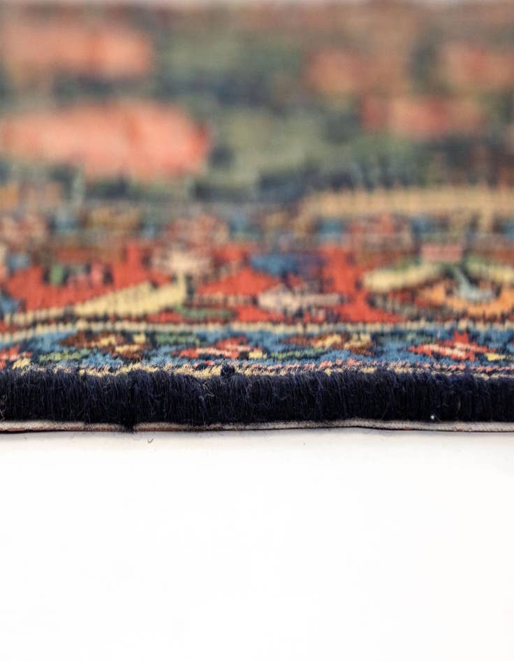 Detail image of 4' 2 x 6' 7  Hand Knotted Bachtiar Persian Wool Rug