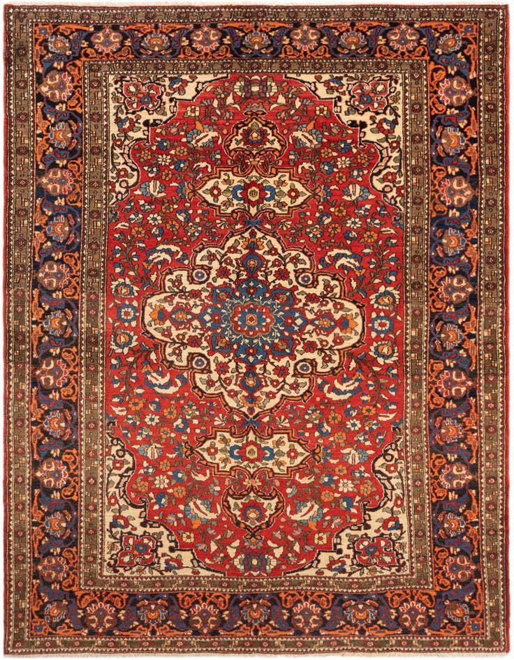 Detail image of 4' 11 x 7' 3 Bachtiar Rug