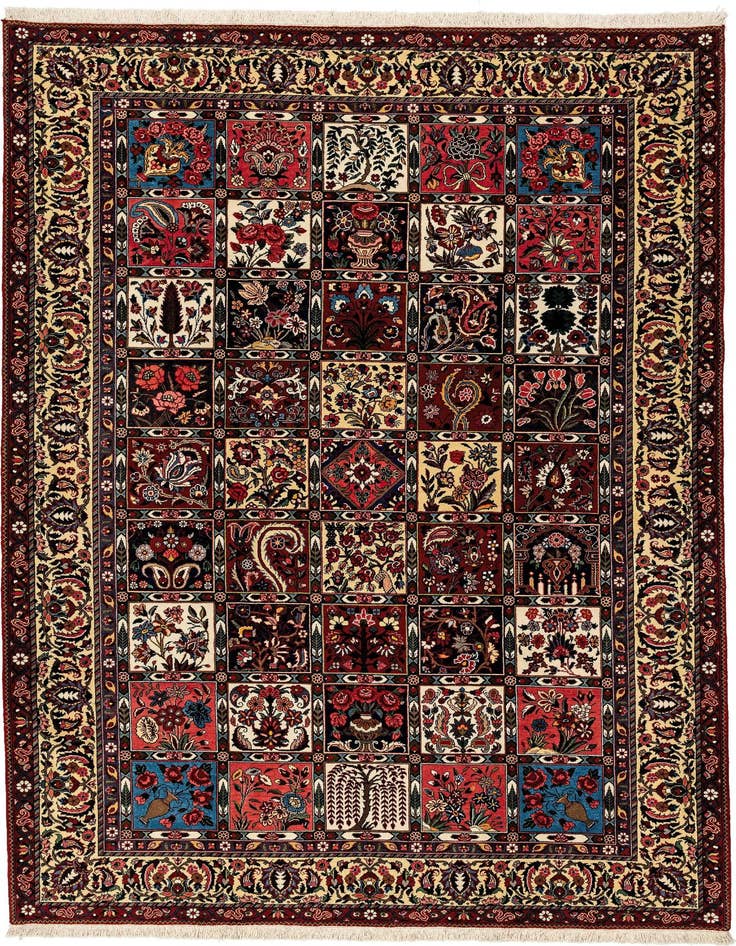 Detail image of 6' 11 x 10' 4 Bachtiar Rug