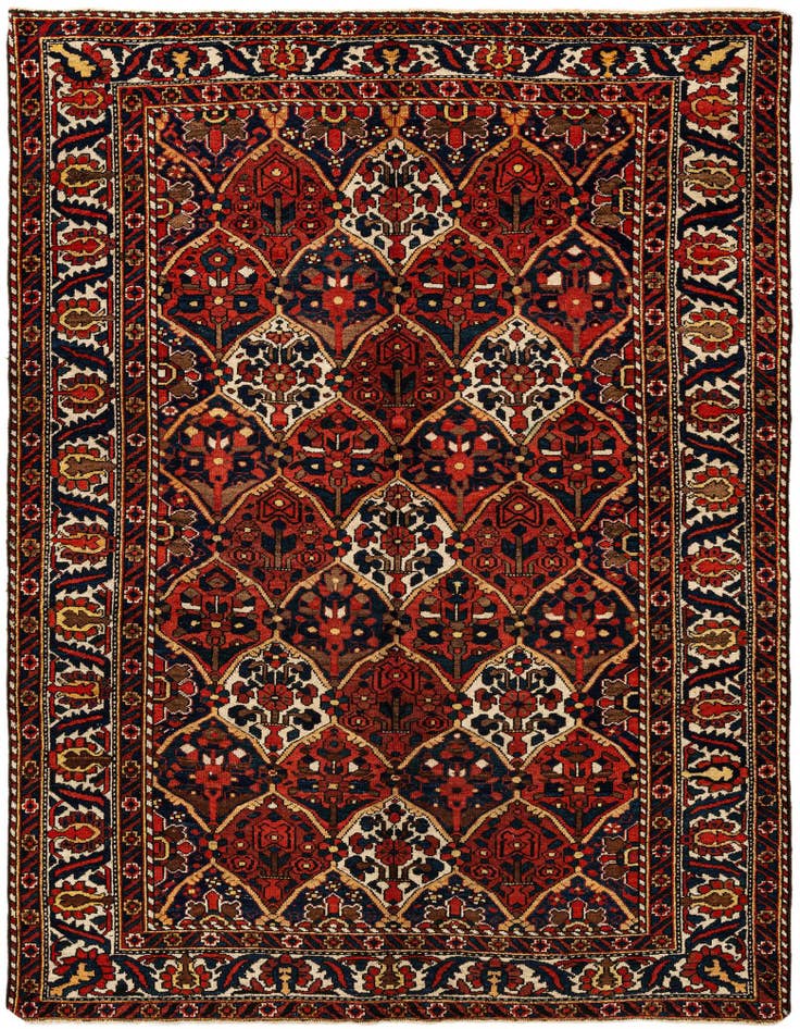 Detail image of 5' 3 x 7' 3 Bachtiar Rug