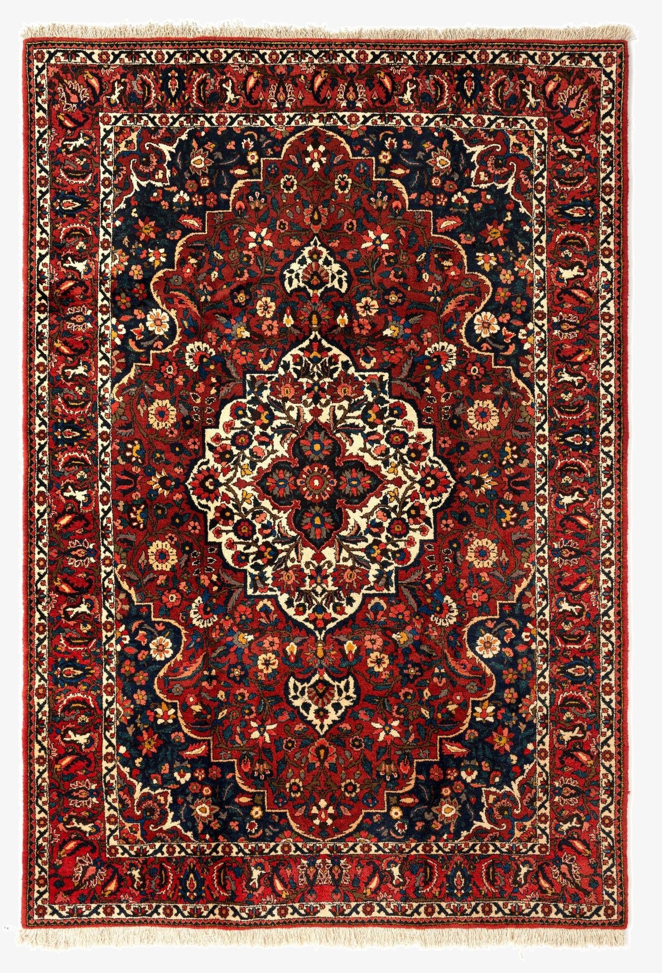 7' x 10' 3 Bachtiar Wool Rug