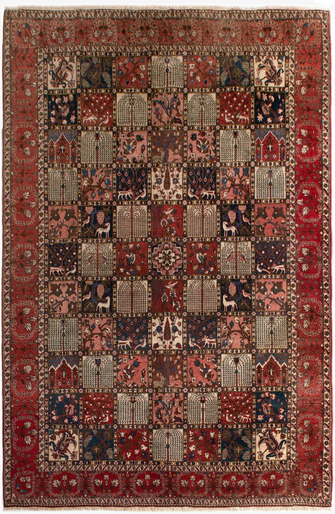 8' 7 x 13' 1 Bachtiar Rug