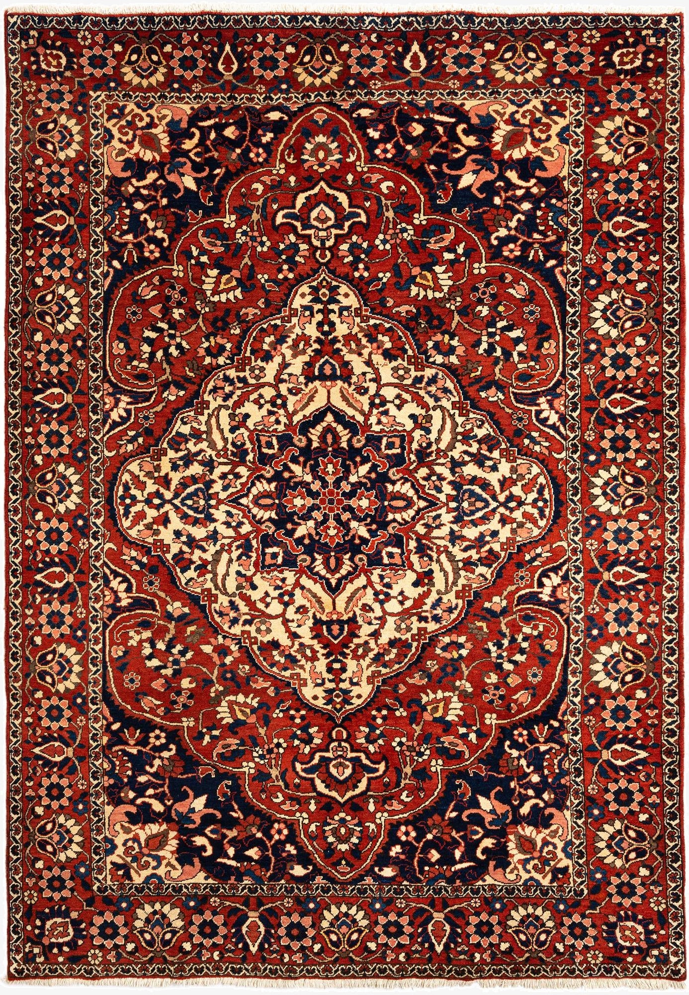 6' 8 x 9' 9 Bachtiar Wool Rug