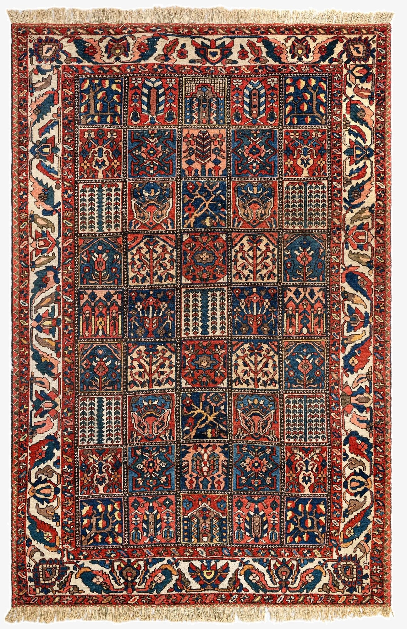 6' 9 x 10' 1 Bachtiar Wool Rug