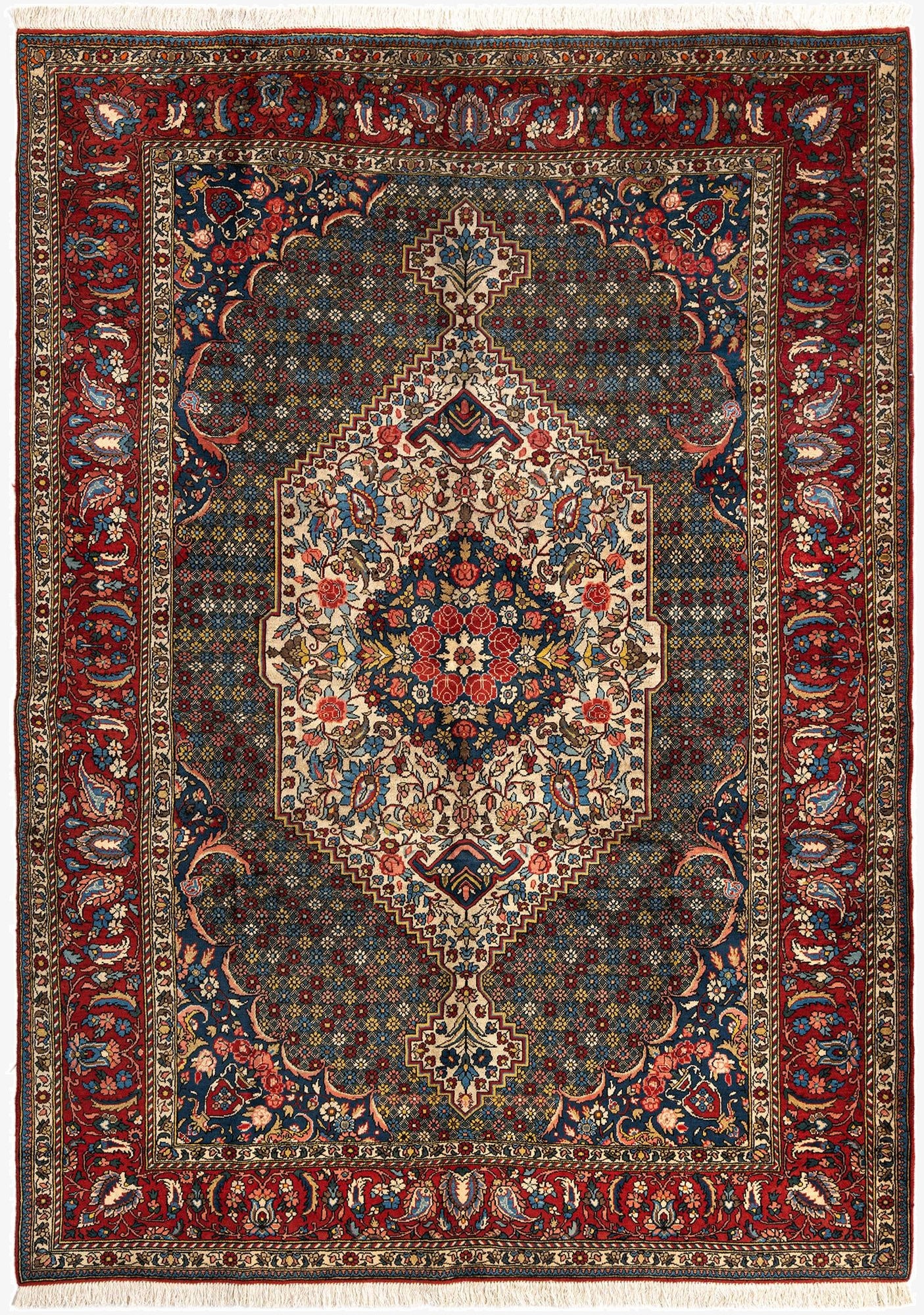 6' 9 x 9' 8 Bachtiar Wool Rug
