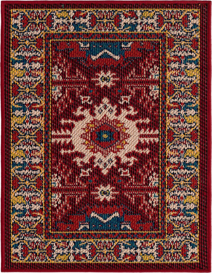 Detail image of 2' x 3' Easy-Clean Baja Indoor / Outdoor Rug