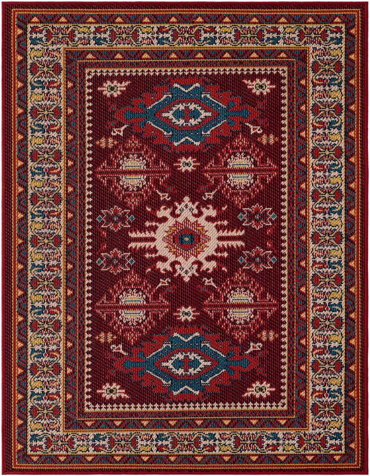 Detail image of 4' x 6' Easy-Clean Baja Indoor / Outdoor Rug