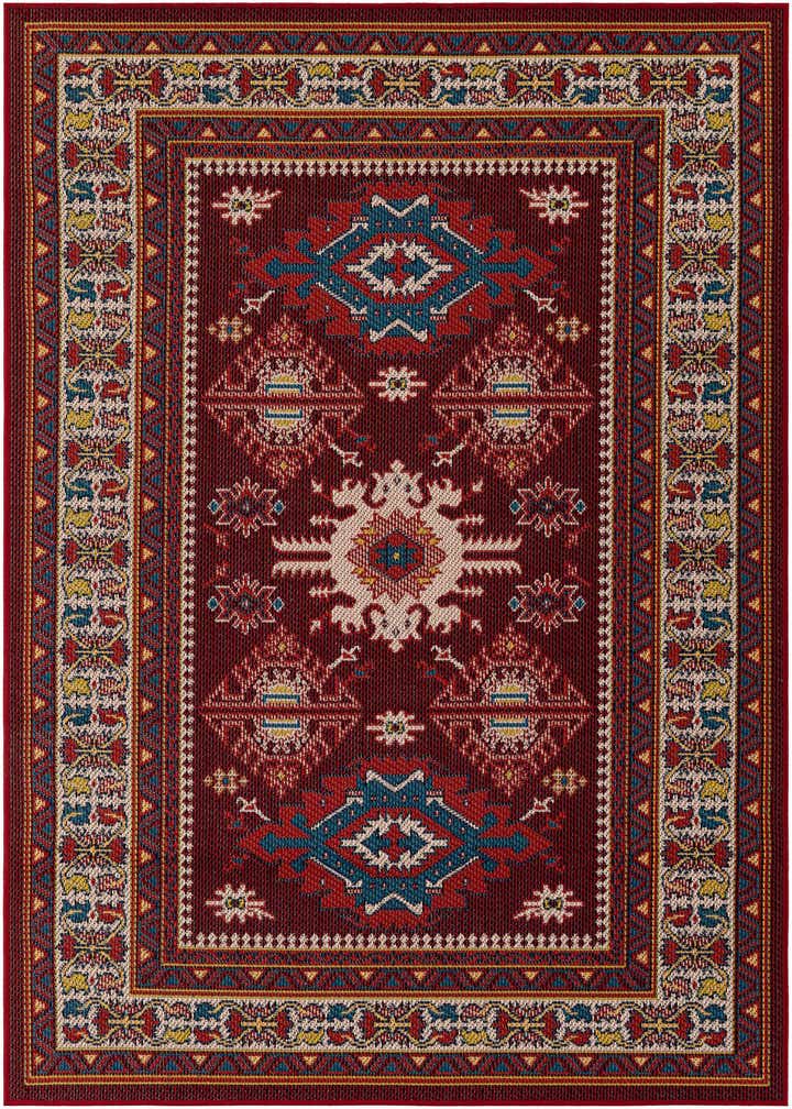 5' 3 x 8' Easy-Clean Baja Indoor / Outdoor Rug