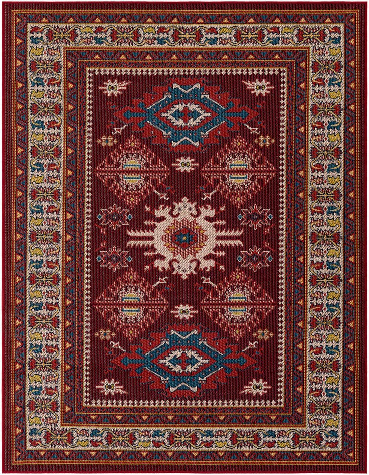 Detail image of 5' 3 x 8' Easy-Clean Baja Indoor / Outdoor Rug