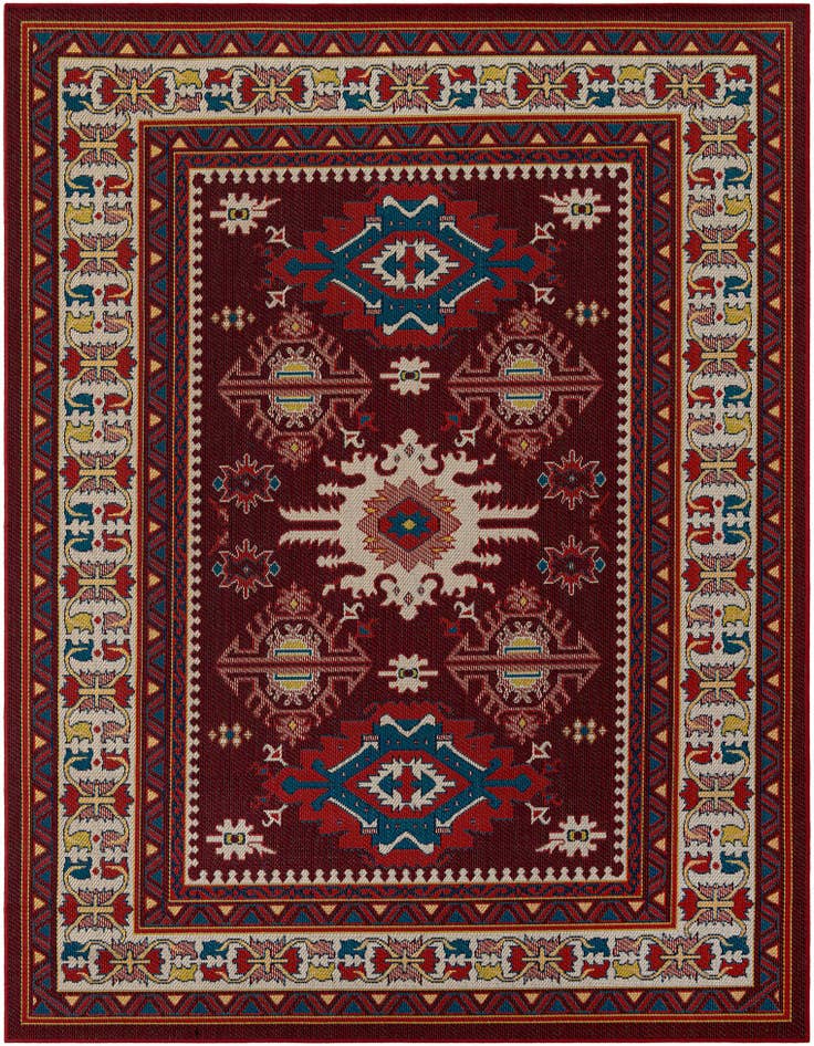 Detail image of 7' 10 x 10' Easy-Clean Baja Indoor / Outdoor Rug