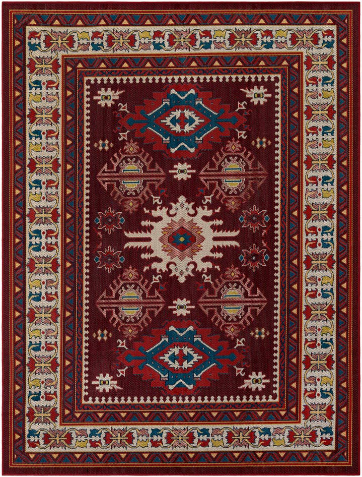 Detail image of 7' 10 x 10' Easy-Clean Baja Indoor / Outdoor Rug