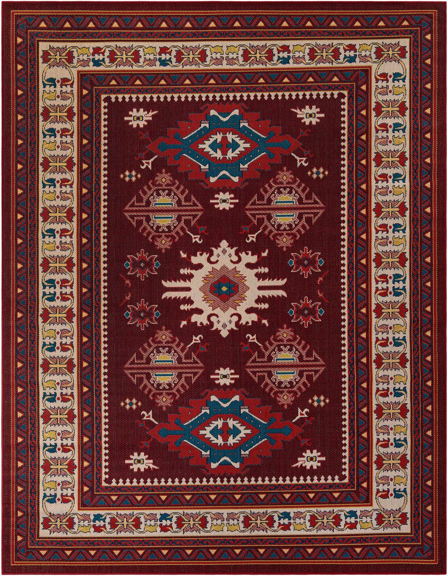 9' x 12' Easy-Clean Baja Indoor / Outdoor Rug
