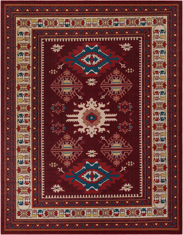 Detail image of 9' x 12' Easy-Clean Baja Indoor / Outdoor Rug