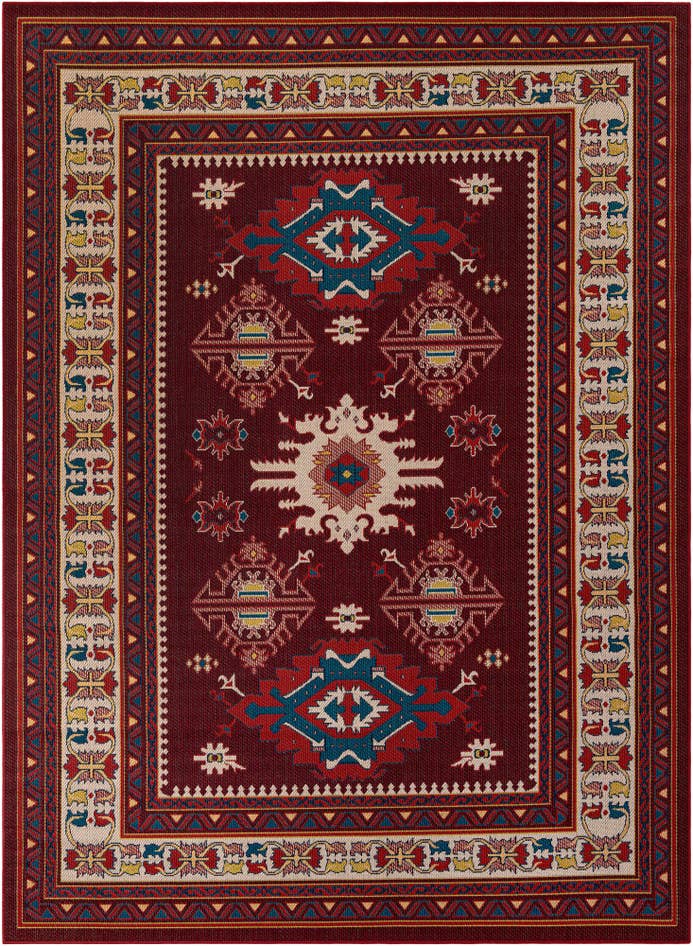 Detail image of 9' x 12' Easy-Clean Baja Indoor / Outdoor Rug