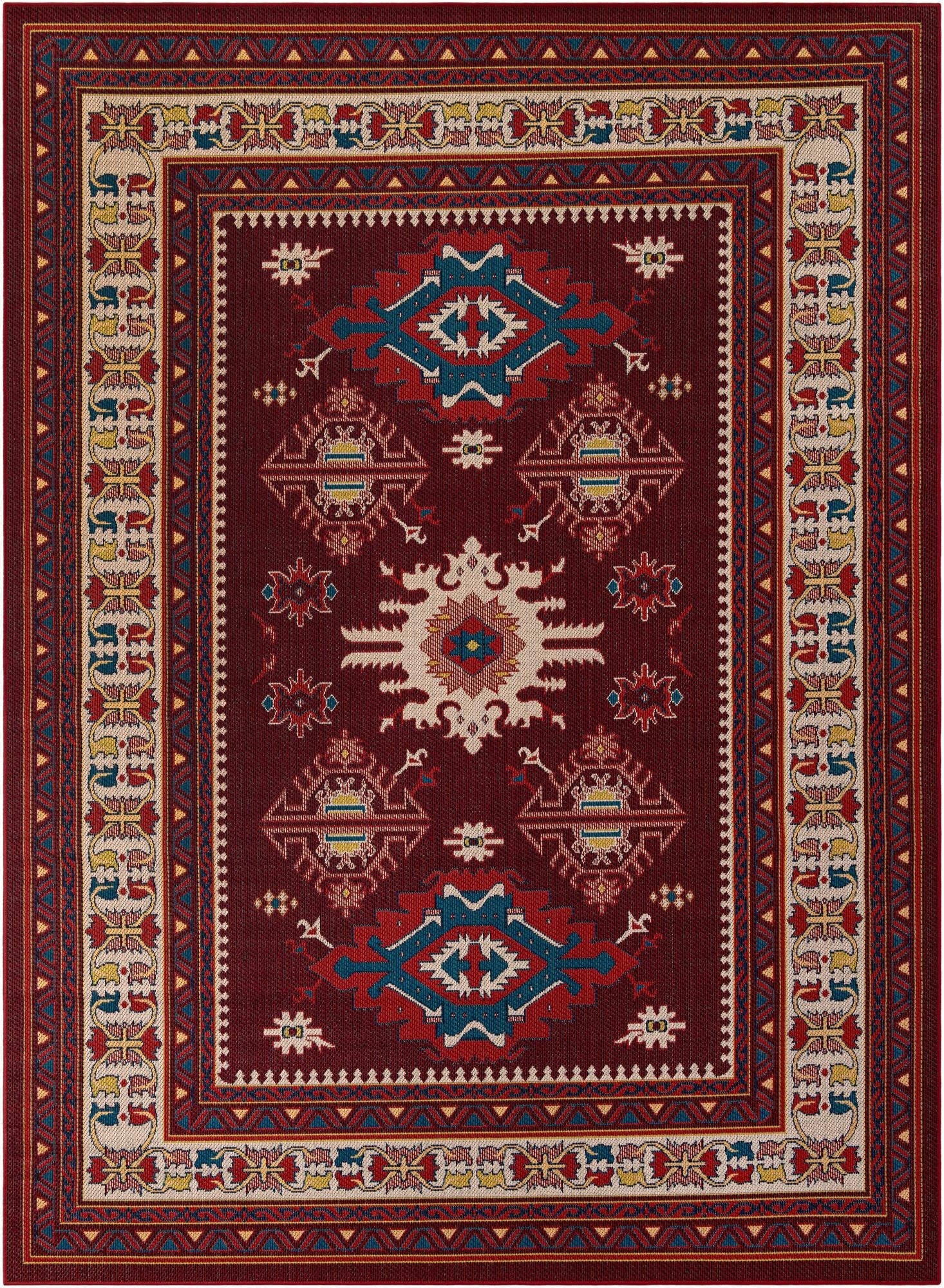 9' x 12'  Washable Baja Indoor / Outdoor Rug