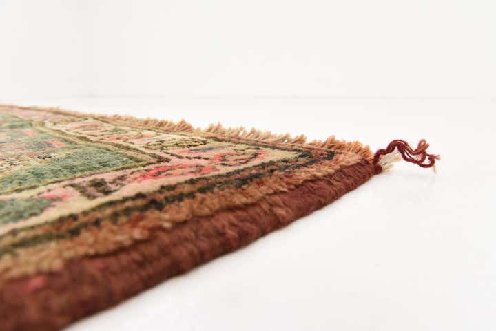6' 7 x 10' 7 Hand Knotted Bakhtiar Persian Wool Rug