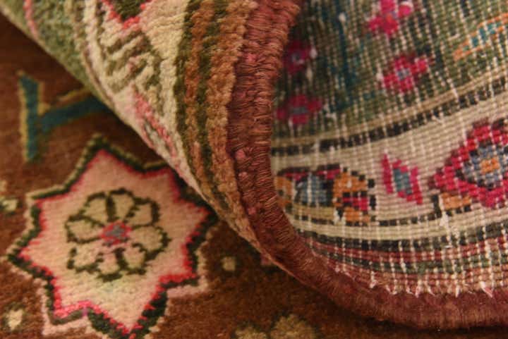 6' 7 x 10' 7 Hand Knotted Bakhtiar Persian Wool Rug