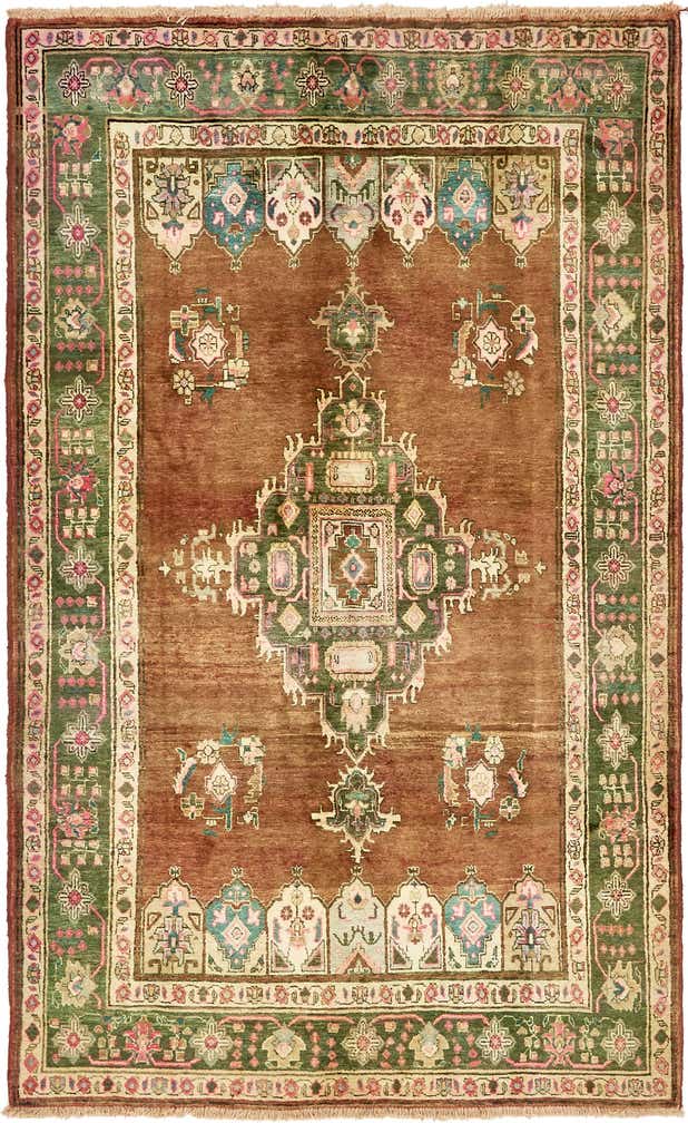 6' 7 x 10' 7 Hand Knotted Bakhtiar Persian Wool Rug