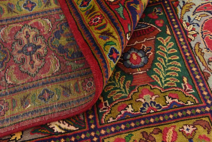 10' 2 x 13' Hand Knotted Bakhtiar Persian Wool Rug