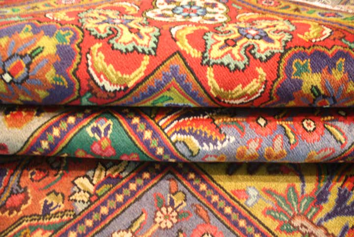 10' 2 x 13' Hand Knotted Bakhtiar Persian Wool Rug