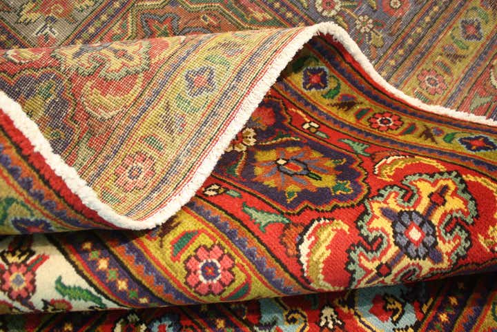 10' 2 x 13' Hand Knotted Bakhtiar Persian Wool Rug