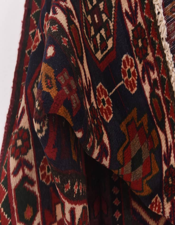 Detail image of 5' 11 x 10'  Hand Knotted Bakhtiar Persian Wool Rug