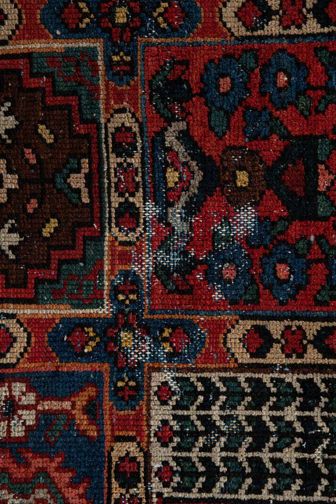 11' x 12' 7 Hand Knotted Bakhtiar Persian Wool Rug
