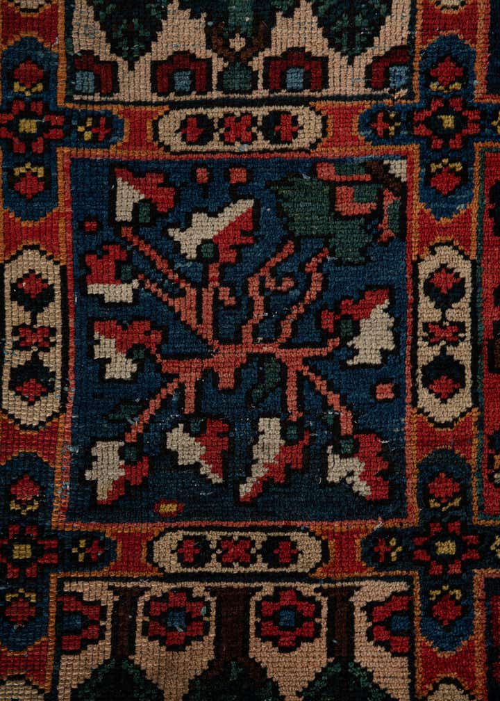 11' x 12' 7 Hand Knotted Bakhtiar Persian Wool Rug