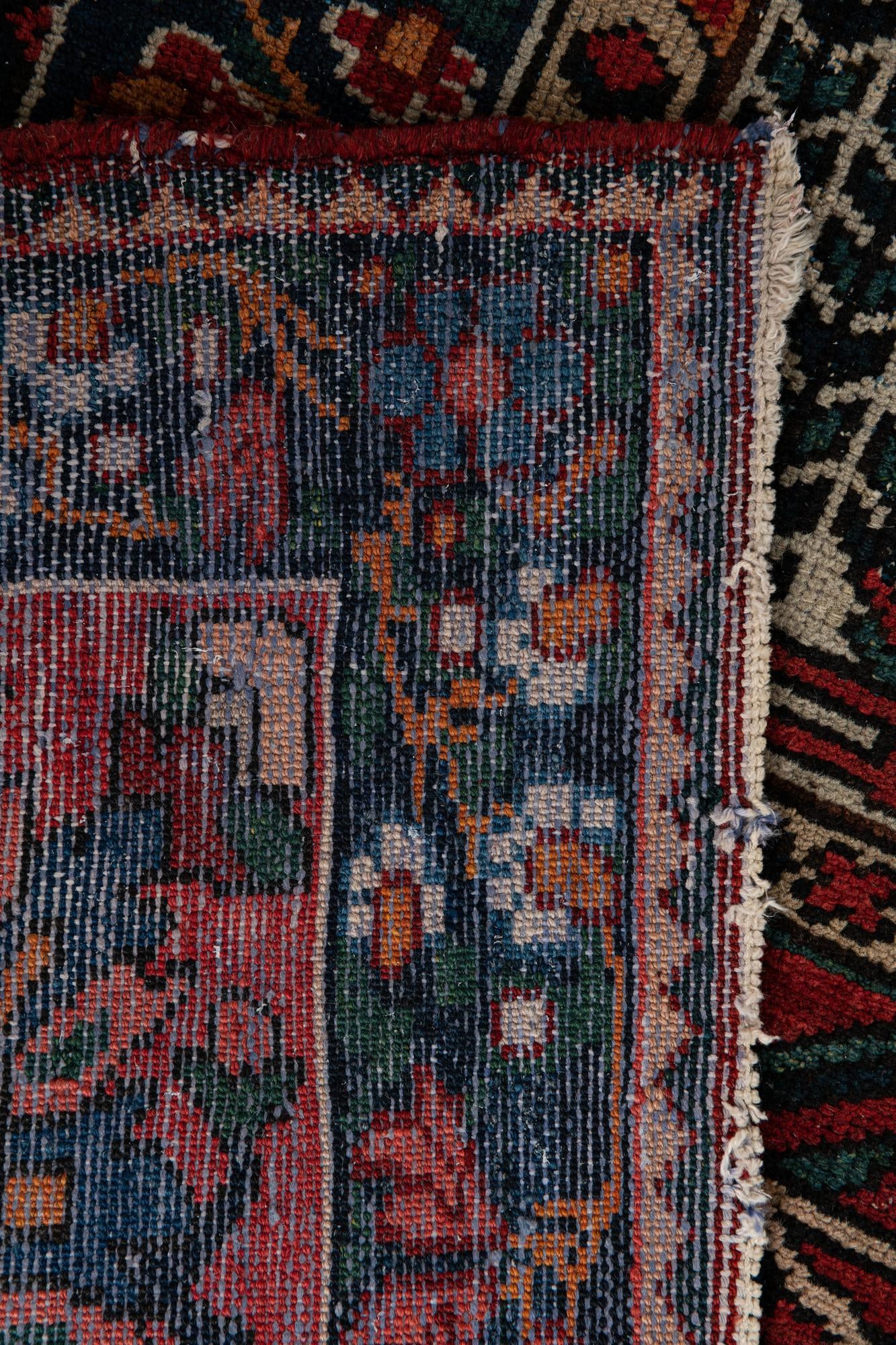 11' x 12' 7 Hand Knotted Bakhtiar Persian Wool Rug