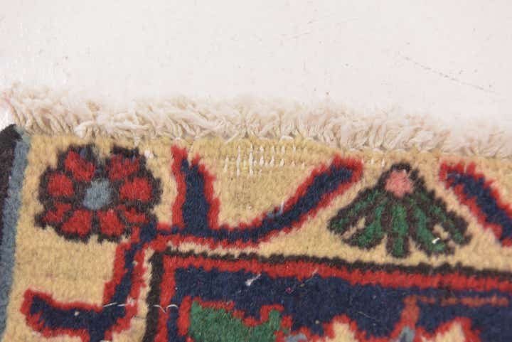 4' 10 x 6' 6 Hand Knotted Bakhtiar Persian Wool Rug
