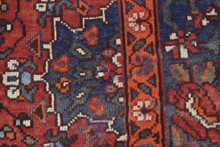 7' x 10' Hand Knotted Bakhtiar Persian Wool Rug