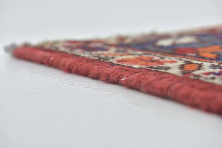 Detail image of 7' x 10' Hand Knotted Bakhtiar Persian Wool Rug