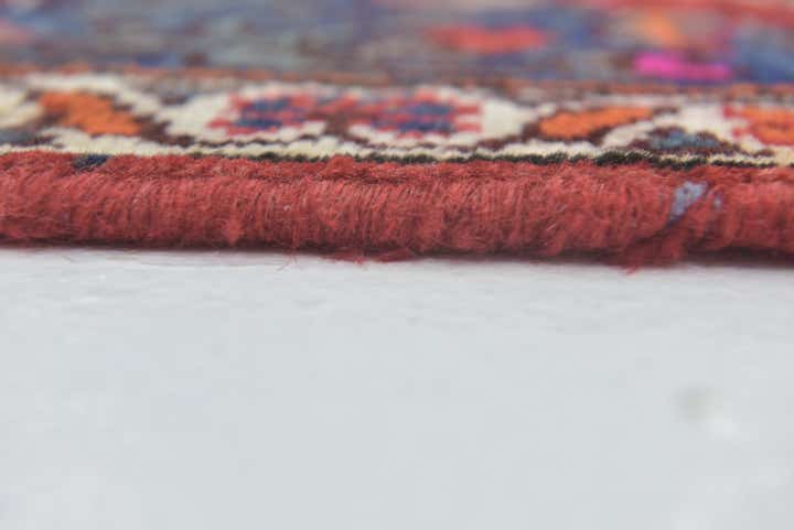 7' x 10' Hand Knotted Bakhtiar Persian Wool Rug