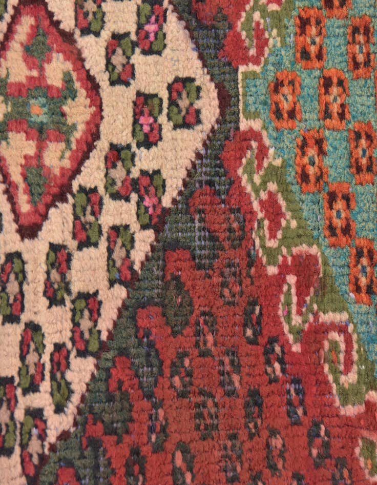 Detail image of 3' 6 x 5' 3 Hand Knotted Bakhtiar Persian Wool Rug