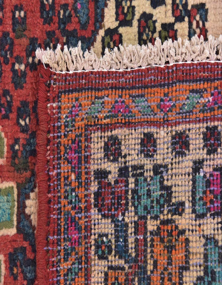 Detail image of 3' 6 x 5' 3 Hand Knotted Bakhtiar Persian Wool Rug
