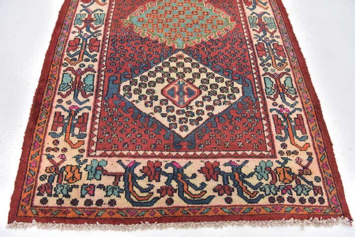 3' 6 x 5' 3 Hand Knotted Bakhtiar Persian Wool Rug