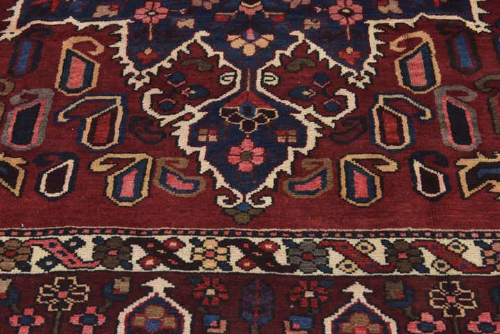 8' 6 x 11' 9 Hand Knotted Bakhtiar Persian Wool Rug