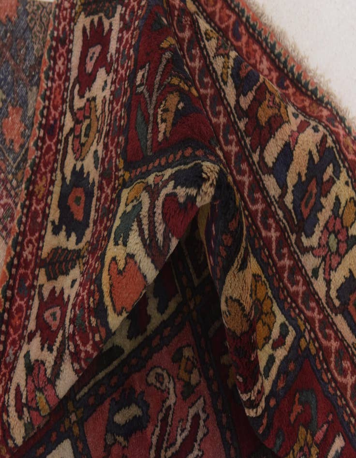 Detail image of 7' x 9' 10 Hand Knotted Bakhtiar Persian Wool Rug