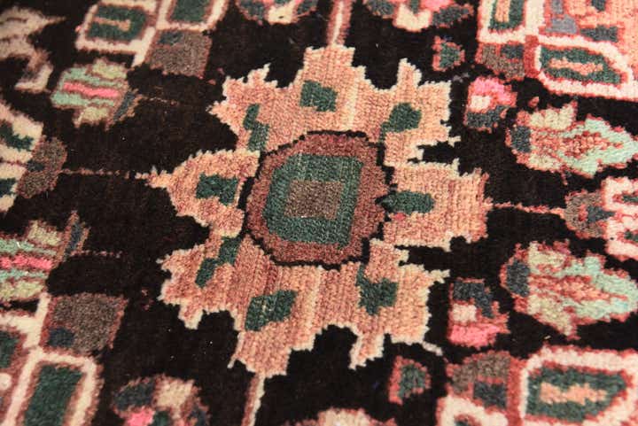 5' 2 x 9' 2 Hand Knotted Bakhtiar Persian Wool Rug
