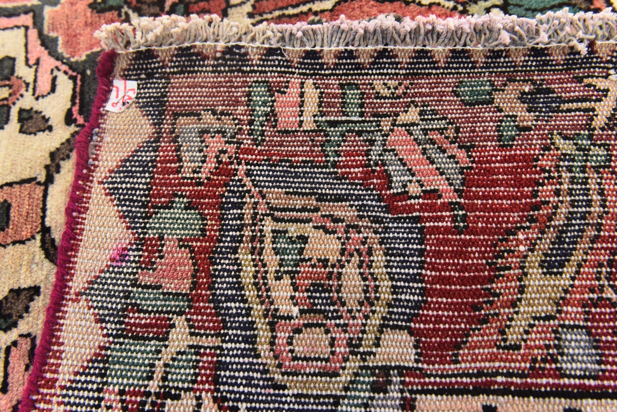 5' 2 x 9' 2 Hand Knotted Bakhtiar Persian Wool Rug
