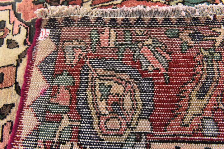 5' 2 x 9' 2 Hand Knotted Bakhtiar Persian Wool Rug