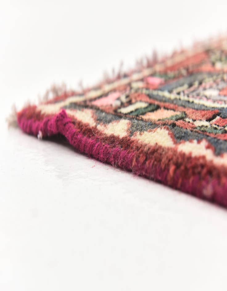 Detail image of 5' 2 x 9' 2 Hand Knotted Bakhtiar Persian Wool Rug