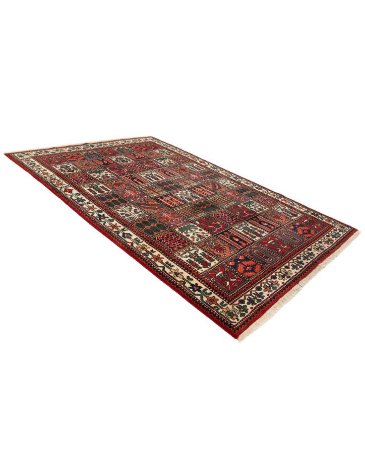 Detail image of 6' 8 x 9' 7 Hand Knotted Bakhtiar Wool Rug