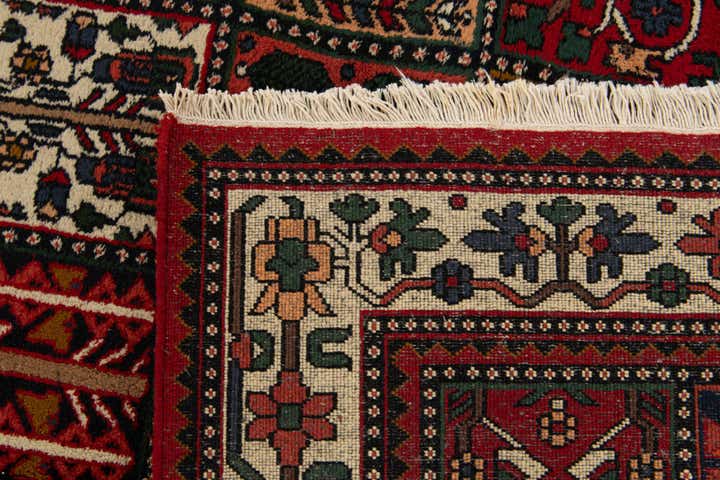 6' 8 x 9' 7 Hand Knotted Bakhtiar Wool Rug