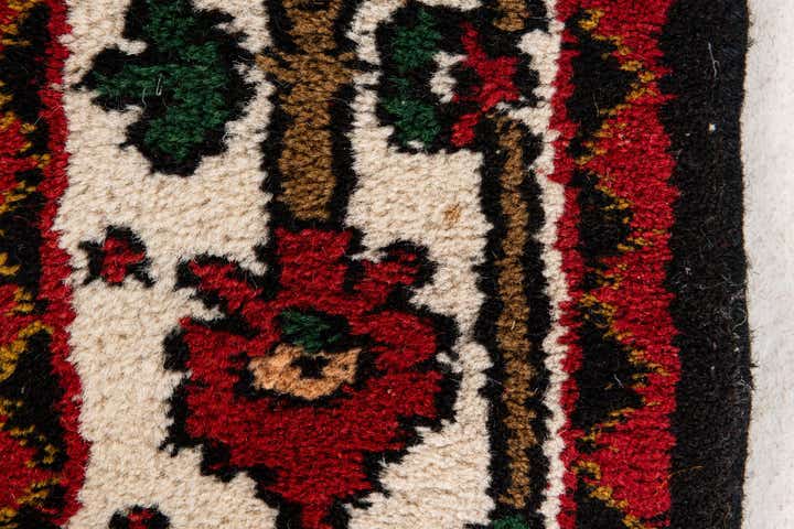 4' 6 x 6' 7 Hand Knotted Bakhtiar Wool Rug